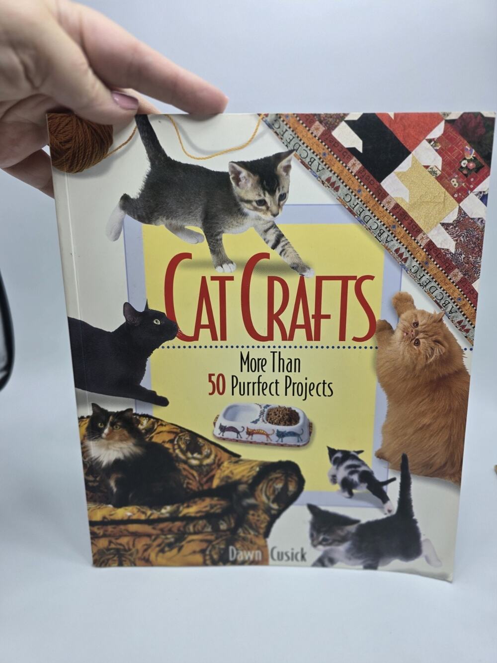 Cat Crafts: More Than 50 Purrrfect Projects Cusick, Dawn paperback Used - Good